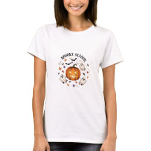 Spooky Season Pumpkin T - Shirt - Herbstfall T-Shi