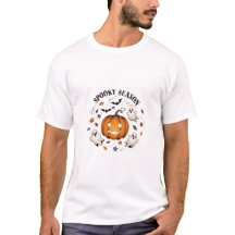 Spooky Season Pumpkin T - Shirt - Herbstfall T-Shi