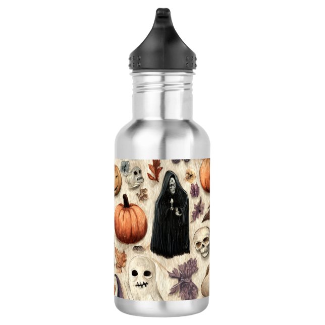 Spooky Season Sips - Halloween Wasserflasche (Rechts)