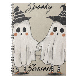 Spooky Season Squad Spiral Notizbuch Notizblock