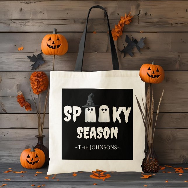 Spooky Season Tote Bag - Trick oder Treat Bag Tragetasche (Von Creator hochgeladen)