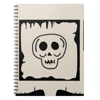 Spooky-Silhouetten Notizblock