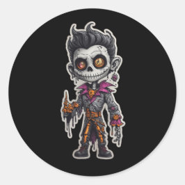 Spooky Skeleton Halloween Sticker | Creepy Niedlic