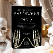 Spooky Skeleton Hands Halloween-Party