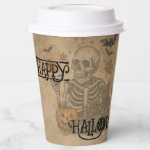 Spooky Skeleton Skull Halloween