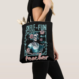 Spooky Skeleton Tasche für Grundschullehrer