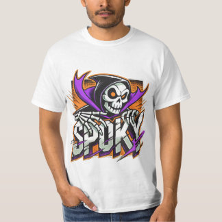 Spooky Skeleton Unleashed T-Shirt
