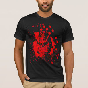 Spooky Skull im Pool des Blutes T-Shirt