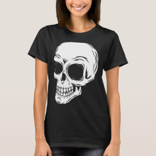 Spooky Skull Tode Albtraum Angst Skelett Kostüm T-Shirt