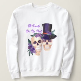 Spooky Skulls Halloween Hoodie | Couple Sweatshirt