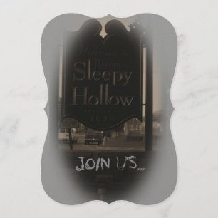 Spooky Sleepy Hollow 5" x 7" Einladungen