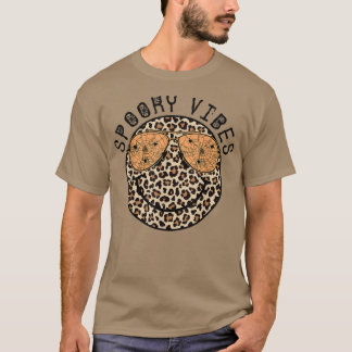 Spooky Smile LeopardHallowwen Beängstigendes Nacht T-Shirt