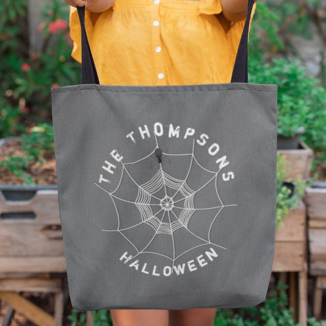 Spooky Spider im Spider Web Personalisiert (Von Creator hochgeladen)