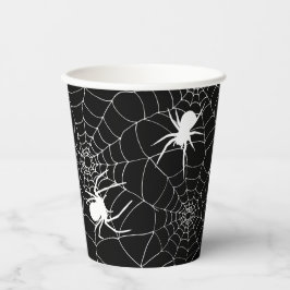 Spooky Spiders auf Coblis Halloween Pappbecher
