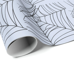 Spooky Spiderwebes Creepy Halloween-Party Geschenkpapier