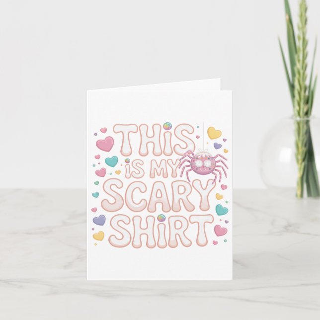 Spooky Spin Halloween Spin Cl Spinning Karte (Vorderseite)
