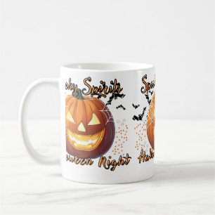 Spooky Spirituosen, Halloween-Nacht Kaffeetasse