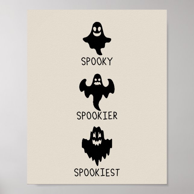 Spooky spookier spookiest poster (Vorne)
