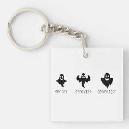 Spooky Spookier Spookiest Schlüsselanhänger
