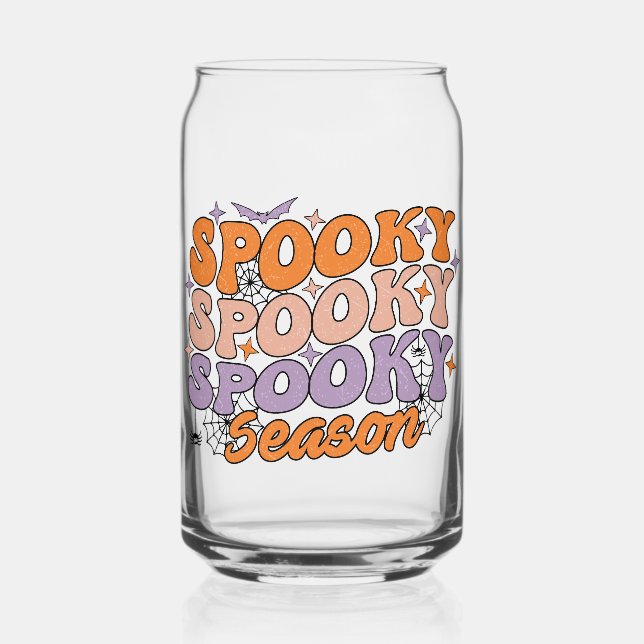 Spooky Spooky Season Dosenglas (Vorderseite)