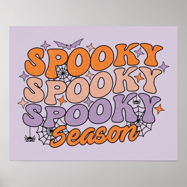Spooky Spooky Season Poster (Vorne)