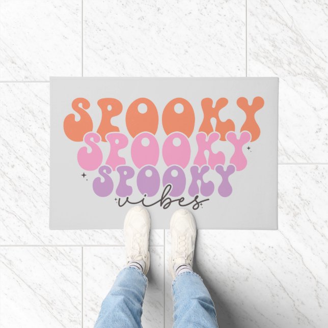 Spooky Spooky Spooky Vibes Fußmatte (Indoor)