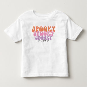 Spooky Spooky Spooky Vibes Kleinkind T-shirt