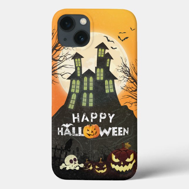 Spooky Spuk House Costume Night Sky Halloween Case-Mate iPhone Hülle (Rückseite)