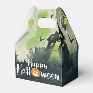 Spooky Spuk House Costume Night Sky Halloween Geschenkschachtel