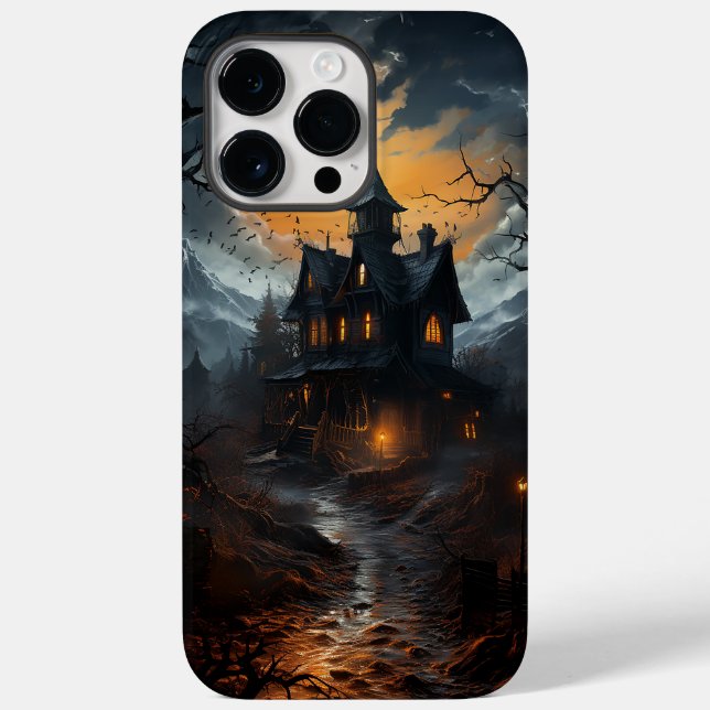 Spooky Spuk House Halloween Case-Mate iPhone Hülle (Rückseite)