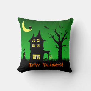 Spooky Spuk House Halloween Dekorative Kissen