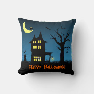 Spooky Spuk House Halloween Dekorative Kissen
