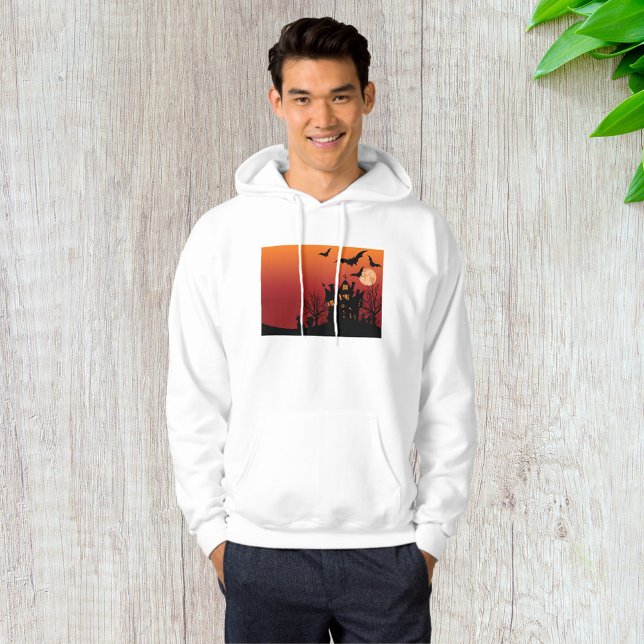 Spooky Spuk House Halloween Hoodie (Von Creator hochgeladen)