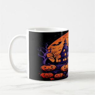 Spooky Spuk House Halloween Kaffeetasse