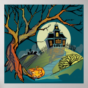 Spooky Spuk House Poster