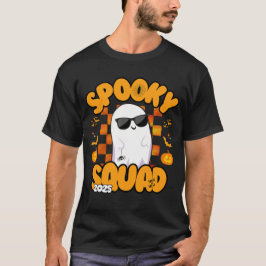 Spooky Squad 2025 - Cool Ghost-Halloween-Party T-Shirt