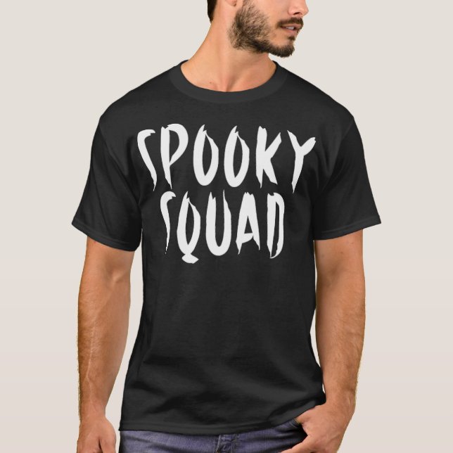Spooky Squad besten Freunde lange Ärmel Shirts am  (Vorderseite)