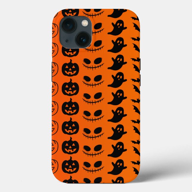 Spooky Stripes Muster Case-Mate iPhone Hülle (Rückseite)