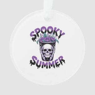 Spooky Summer Skeletonsommer Ornament