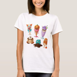 Spooky Sweet Halloween Desserts Horror T-Shirt