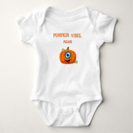 Spooky Sweetie – Pumpkin Eye Baby Outfit Baby Strampler