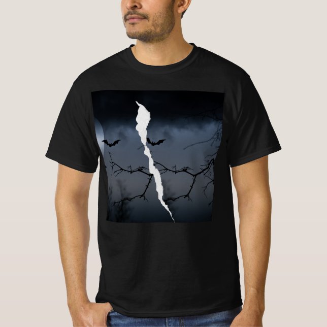 Spooky-Szenario T-Shirt (Vorderseite)