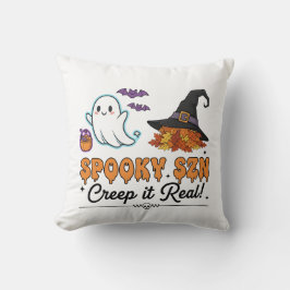 Spooky Szn Halloween Ghosts – Cute Fall Kissen