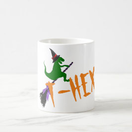 Spooky T-hex T-rex witziger Halloween Kaffeetasse