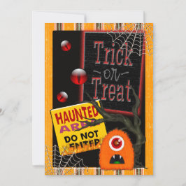 Spooky-takuläres Halloween-Event-PARTY Einladung