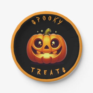 Spooky Treats Pappteller