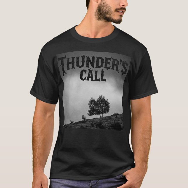 Spooky Tree Fallen Divine Rock T-Shirt (Vorderseite)