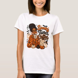 Spooky Tunes Coffee Damen T-Shirt