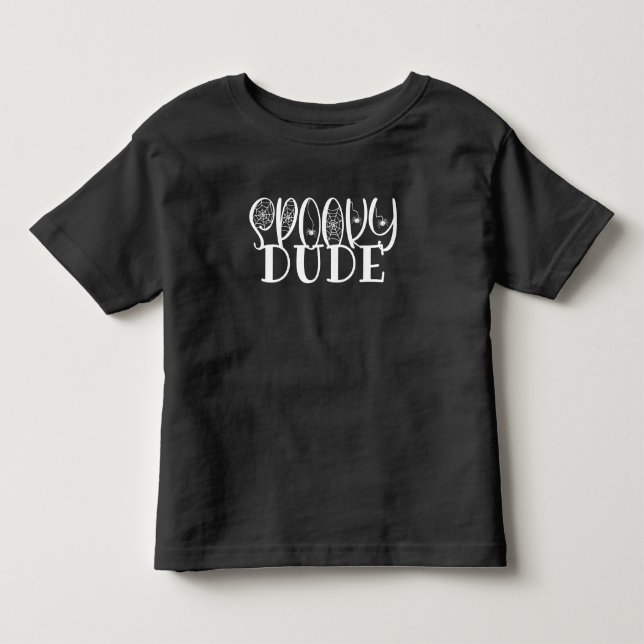 Spooky Typ Halloween Kleinkind T-shirt (Vorderseite)