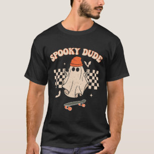 Spooky Typ Kleinkind Retro Groovy Hippie Halloween T-Shirt